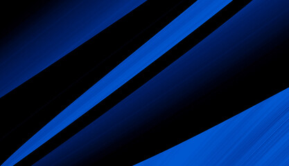 Fototapeta premium abstract blue and black are light pattern with the gradient is the with floor wall metal texture soft tech diagonal background black dark clean modern.