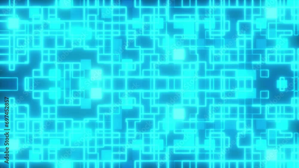 Aufkleber digital backdrop with squares and lines. computer generated 3d render