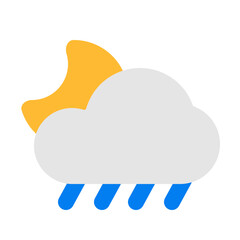 night rain developing