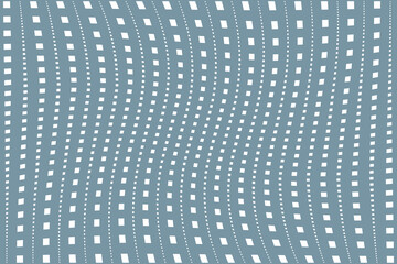 Pop art background vector. Design squares halftone effect gradient white on pastel blue background....