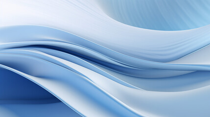 Fototapeta premium Chilly March with Reflective Steel Blue Waves The chain