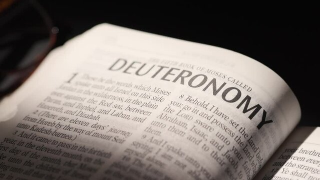 The Bible Book of Deuteronomy
