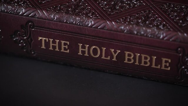 The Holy Bible book title