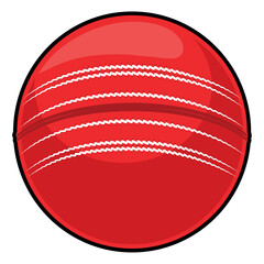 cricket ball illustration