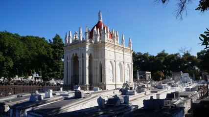 Discover the captivating architecture of the Christopher Columbus Necropolis in Havana, Cuba....