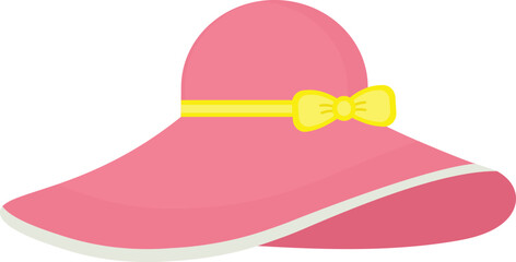 Summer hat illustration