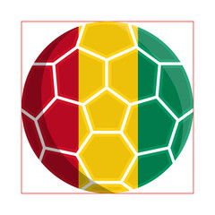 african nations cup guinea soccer ball