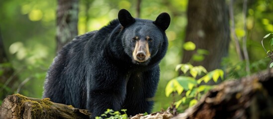 Most prevalent North American black bear.