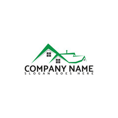 Home property logo. creative home smart logo detailing with clean background Colors Vector Illustration