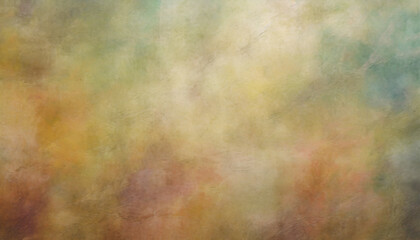 Yellow, brown, blue, white gradient grunge wall, abstract background