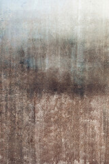 Grunge metal background or texture with scratches and cracks. Grey grunge metal textured wall...