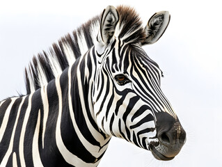 Fototapeta na wymiar zebra head close up