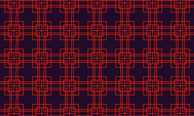 red pattern
