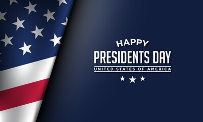 Presidents Day Background Design.