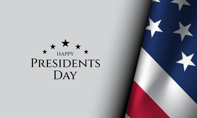 Presidents Day Background Design.