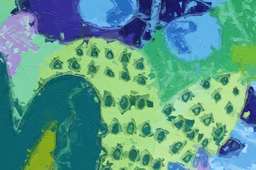 Oil paintings and various flowers, cacti, and chrysanthemums are beautiful