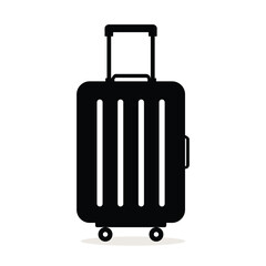 suitcase icon. Baggage suitcase. Suitcase bag icon collection.