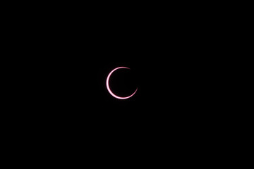 Eclipse anular de sol desde Cali Colombia