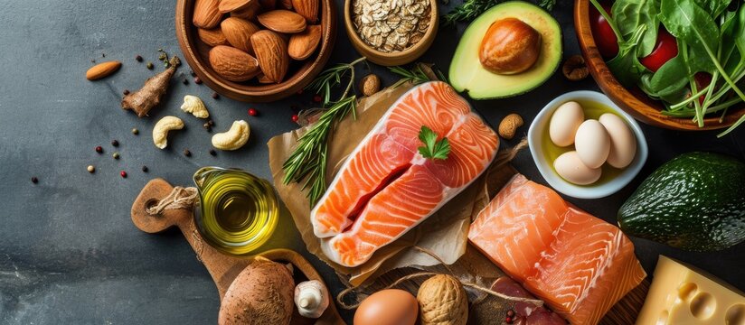 Keto food supports heart health, prevents diabetes, and controls diabetes with high-fat protein and low-carb intake. - Powered by Adobe