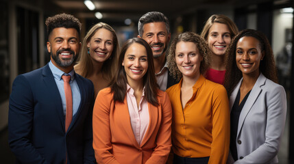 Fototapeta premium group of business people