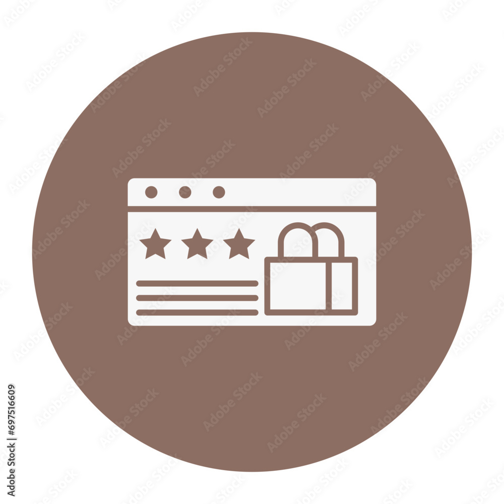 Sticker Product Rating Icon