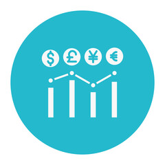 Currency Exchange Rates Icon