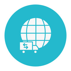 Worldwide Delivery Icon