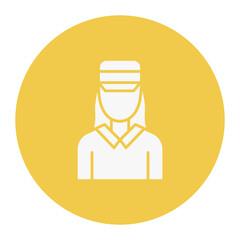 Air Hostess Icon