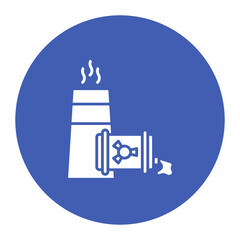 Nuclear Pollution Icon