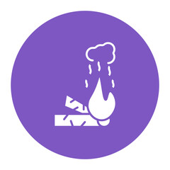 Fire Pollution Icon