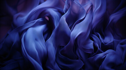 Satin Elegance: Textured Abstract Background in Smooth Shades of Blue and Purple