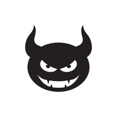 Devil logo vector template