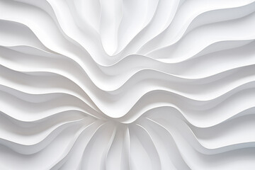 A cool white background with a beautiful, clear and simple pattern.