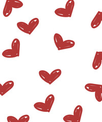 Dark red and purple Valentine's day background