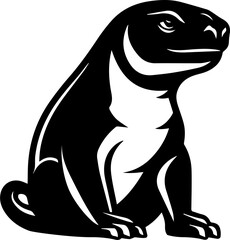 Komodo dragon Flat Icon