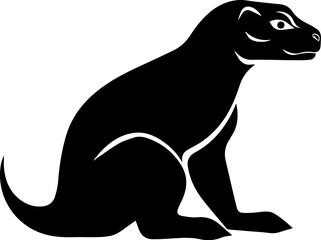 Komodo dragon Flat Icon