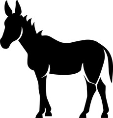Obraz premium Mule Flat Icon