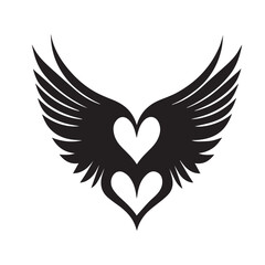 heart and wings