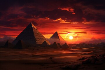 pyramids of giza
