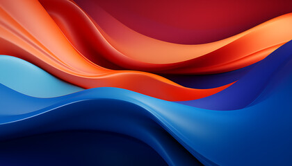 Abstract wave colorful background