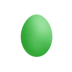 Green easter egg