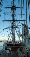 ship of the Peruvian Navy visiting la spezia