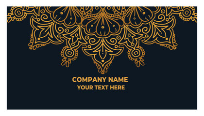 Mandala Business Card  Design