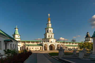 Fototapeta na wymiar New Jerusalem Monastery in the Moscow region of Russia