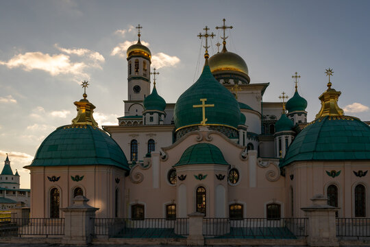 New Jerusalem Monastery in the Moscow region of Russia