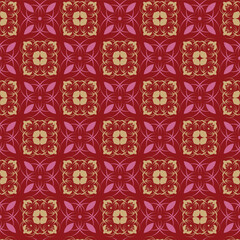 Flat pattern design striped seamless geometric patterns