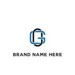 OG logo. O G design. White OG letter. OG, O G letter logo design. Initial letter OG linked circle uppercase monogram logo. O G letter logo vector design.	
