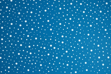 Blue color background with white dots pattern