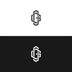 OG logo. O G design. White OG letter. OG, O G letter logo design. Initial letter OG linked circle uppercase monogram logo. O G letter logo vector design.	
