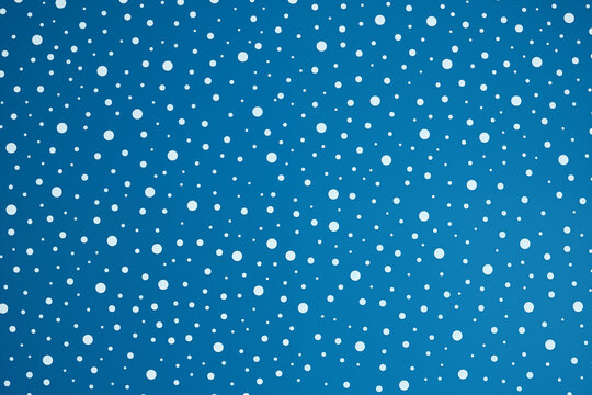 Blue color background with white dots pattern